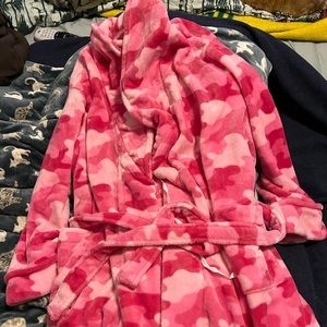 Women's plus size Sonoma plush short robe -3X